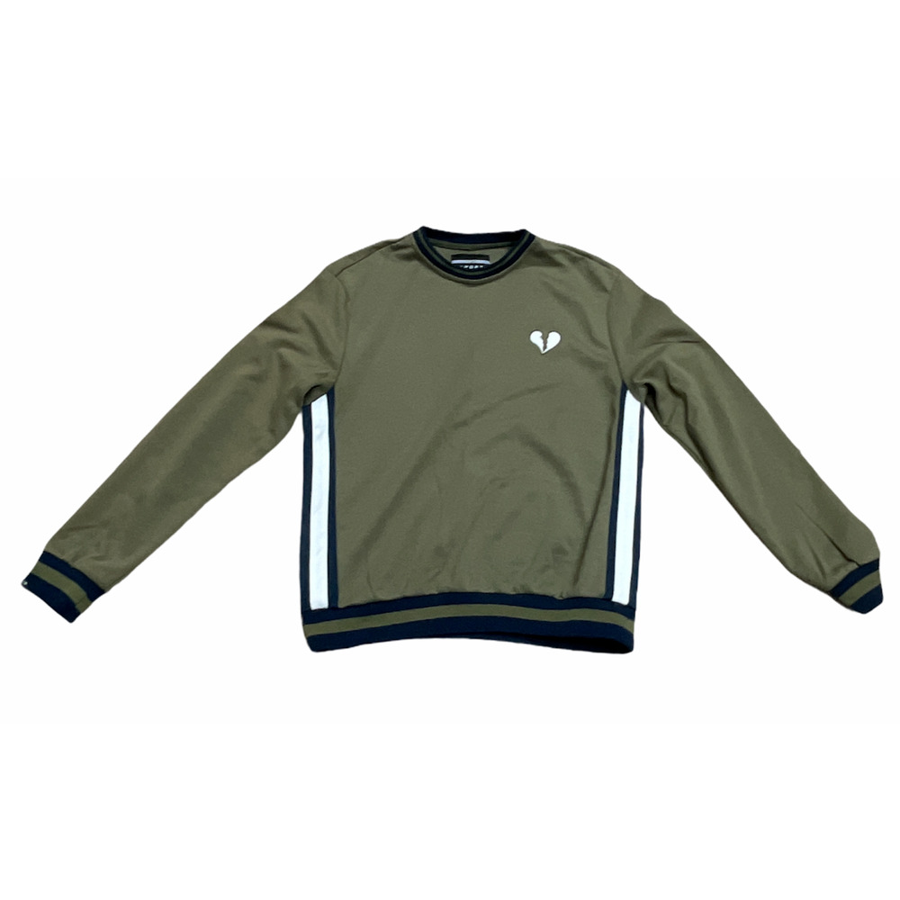 BKYS Sport Broken Heart Crewneck & Sweatpants Set Green/Navy/White